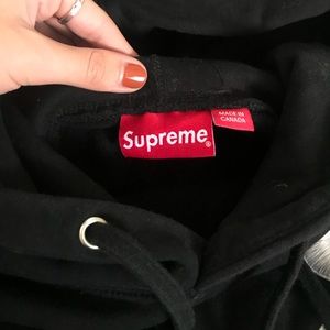 Supreme Tonal embroidered S hoodie